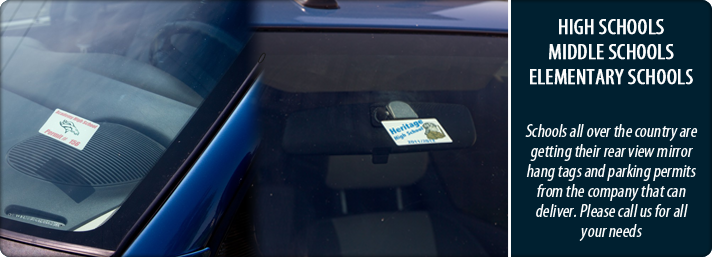 Static Cling Parking Permits Stickers and Parking Permit Decals